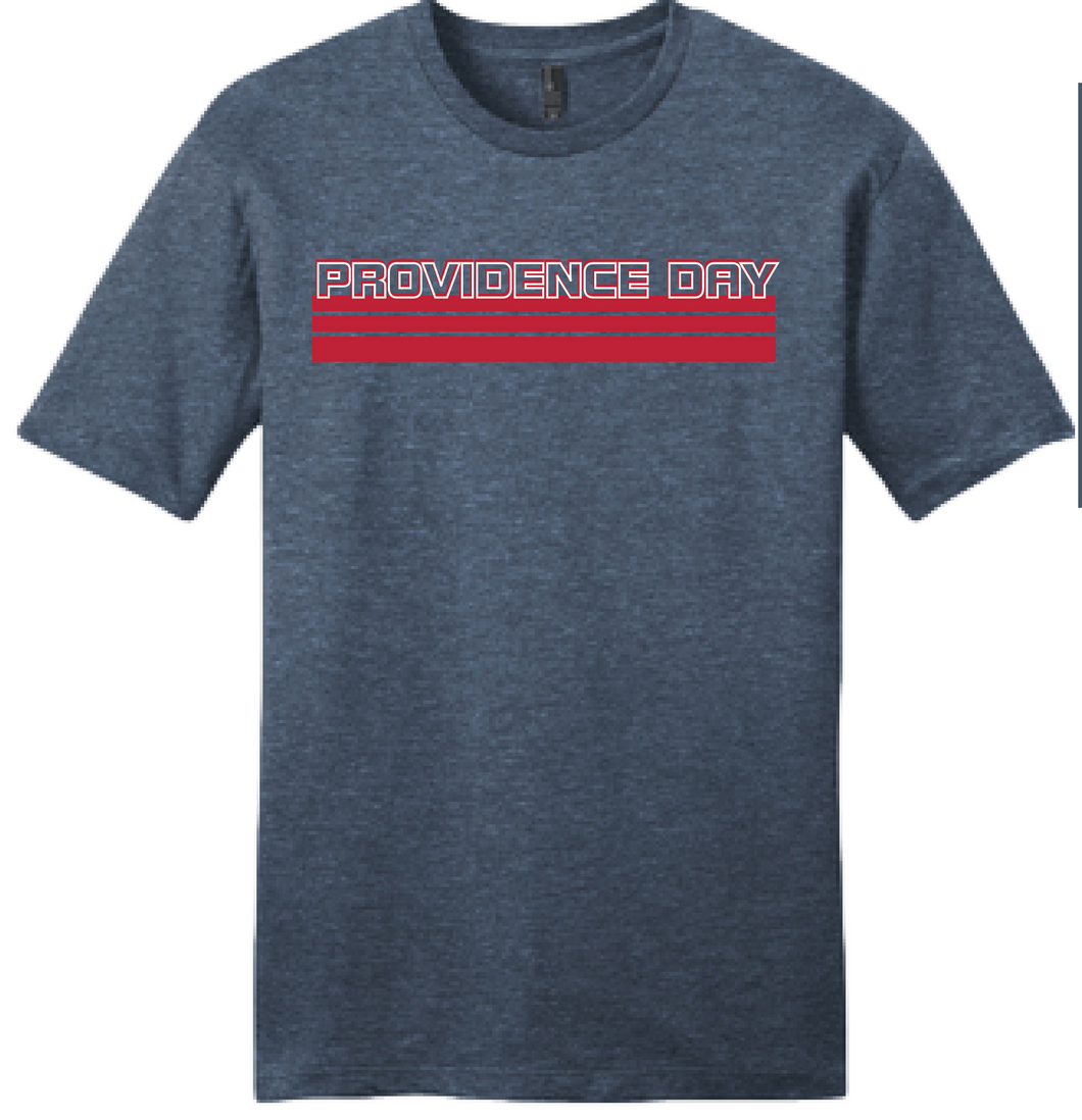 Soft Blend Tee- Red lines