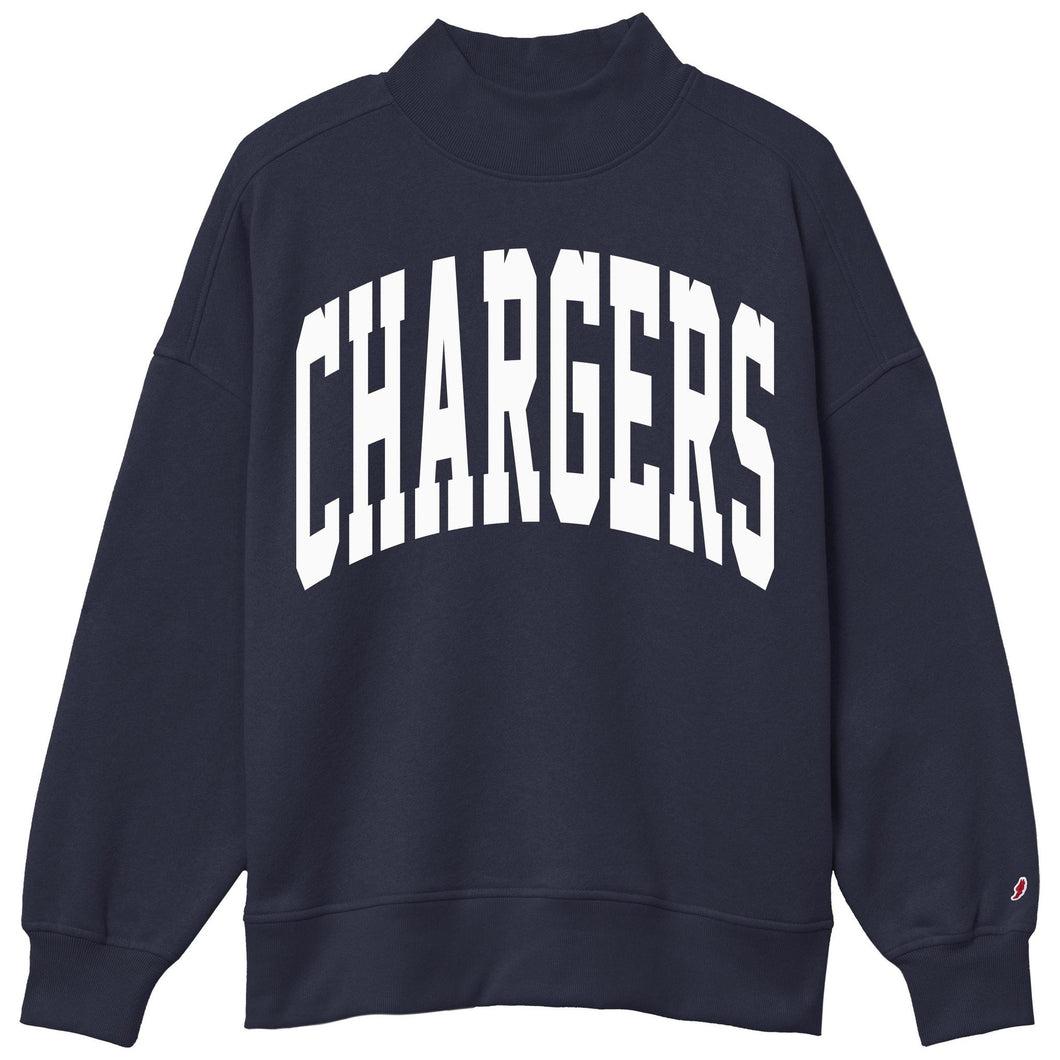 Chargers Mock Neck