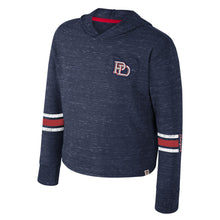 Load image into Gallery viewer, Girls Fleet L/S Hooded Tee
