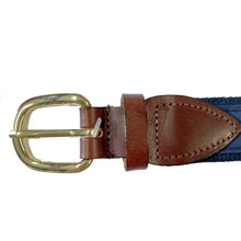 Load image into Gallery viewer, Cape Cod Youth Leather Tab Belt

